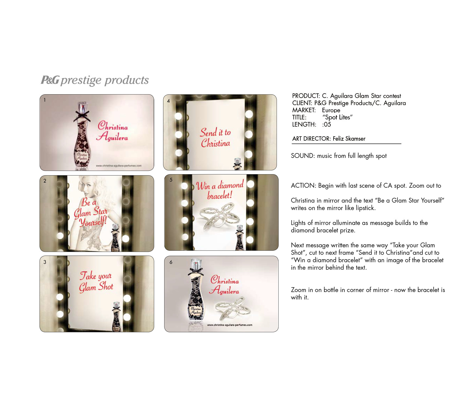 P&G Lifestyle Christina Aguilera Tag On
